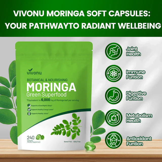 Moringa Capsules | Pure Moringa Leaf Extracts