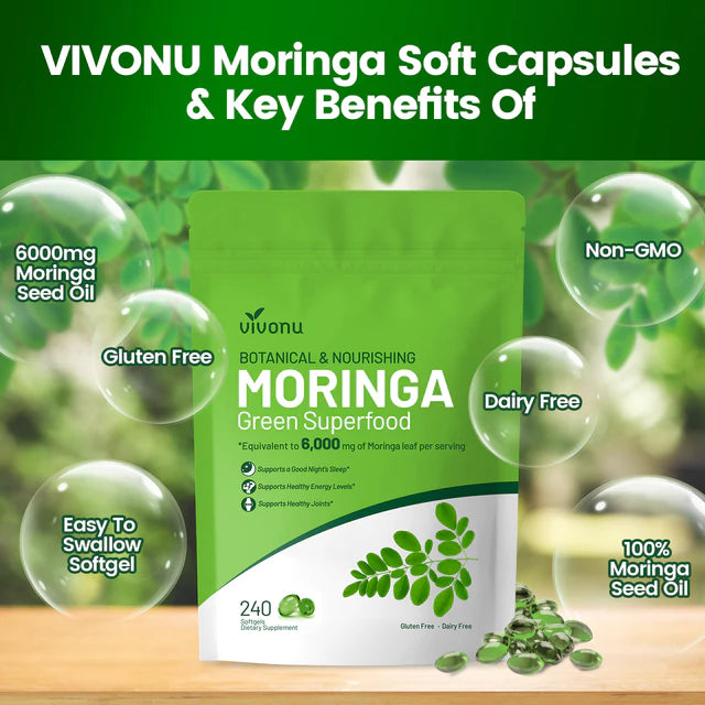 Moringa Capsules | Pure Moringa Leaf Extracts