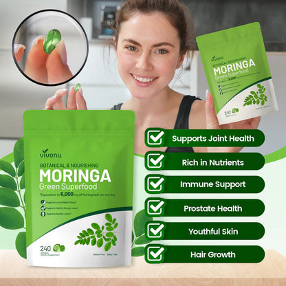 Moringa Capsules | Pure Moringa Leaf Extracts