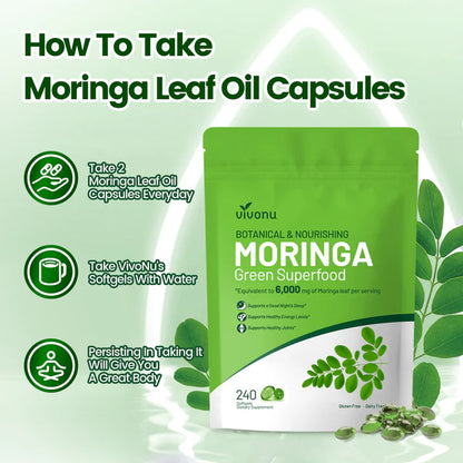 Moringa Capsules | Pure Moringa Leaf Extracts