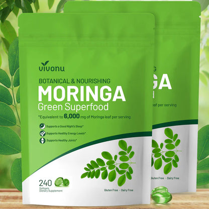 Moringa Capsules | Pure Moringa Leaf Extracts