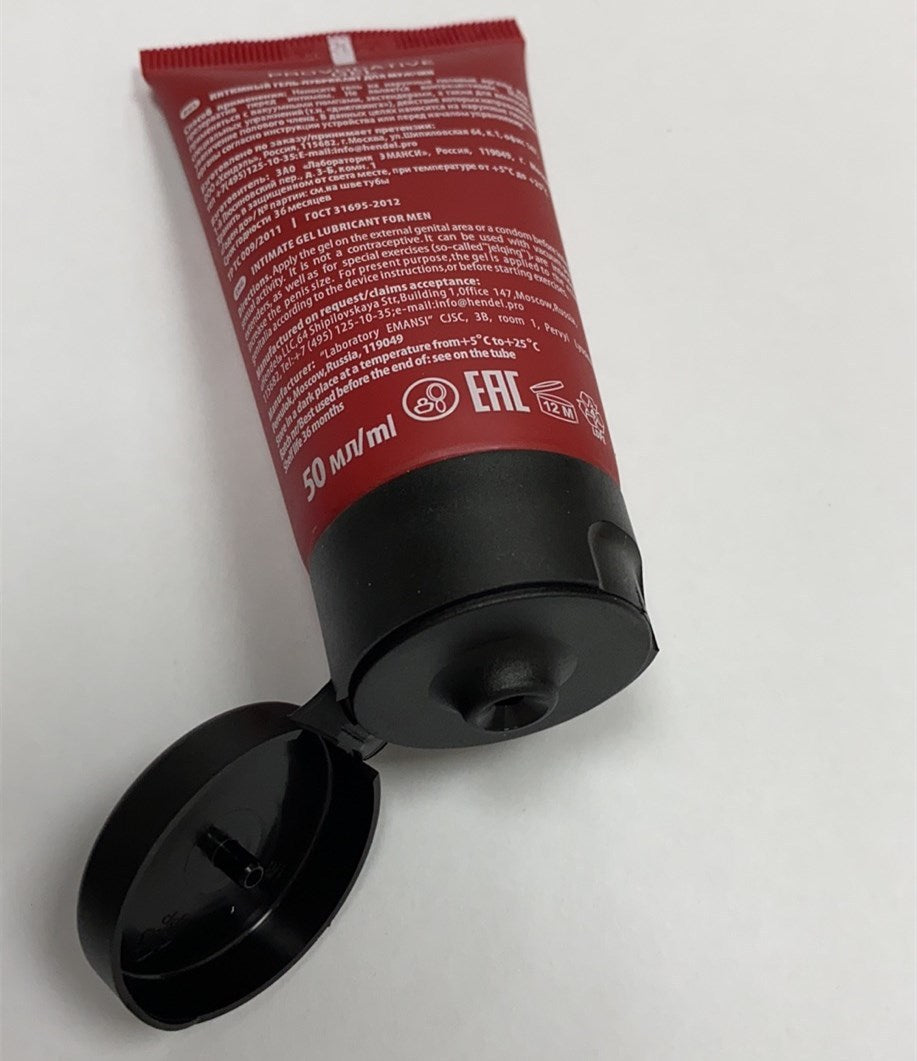 Titan Gel Gold, Red  Provocative– Special Gel for Men