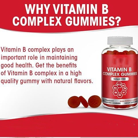 Vitamin B Complex Gummies 60s