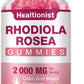 Rhodiola Gummies - Rhodiola Supplements, Non GMO, 60 Vegetarian Chewable Tablets