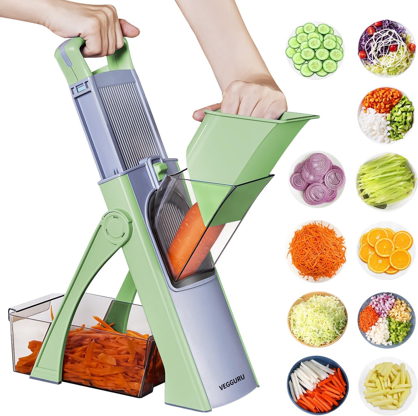 Multi-Function Vegetable Cutter – Shred, Slice & Grate with Ease