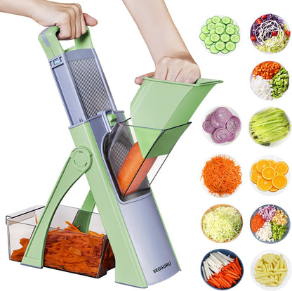 Multi-Function Vegetable Cutter – Shred, Slice & Grate with Ease