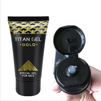 Titan Gel Gold, Red  Provocative– Special Gel for Men