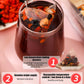 Ginseng Five Treasures Tea - Kidney Tea Formula Ginseng Six Treasure 6 Ingredients Wubao Herbal Red Date Natural Chinese Cleanse for Men Women (2Pack-50Bags)