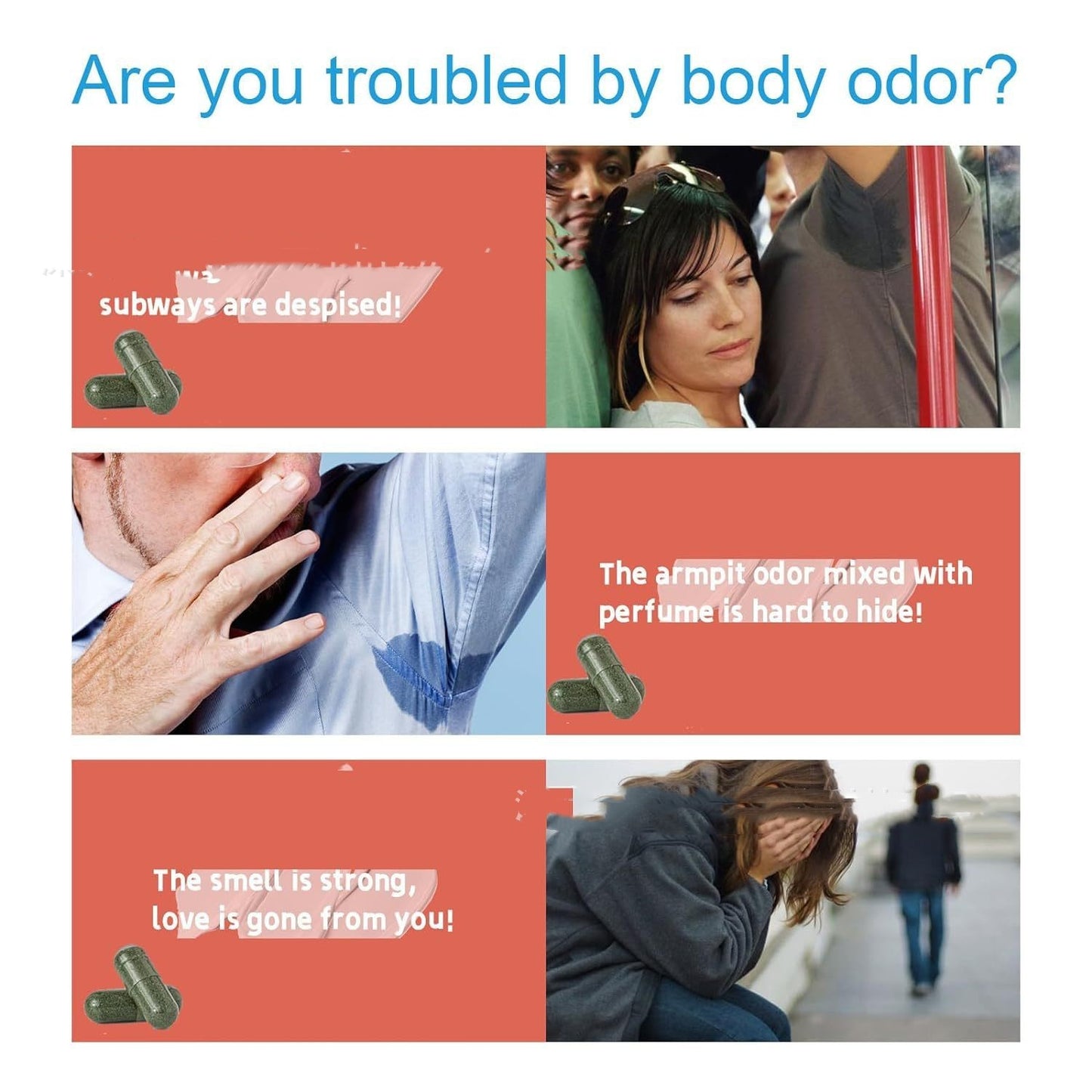 Chlorophyll Body Deodorizing Capsules