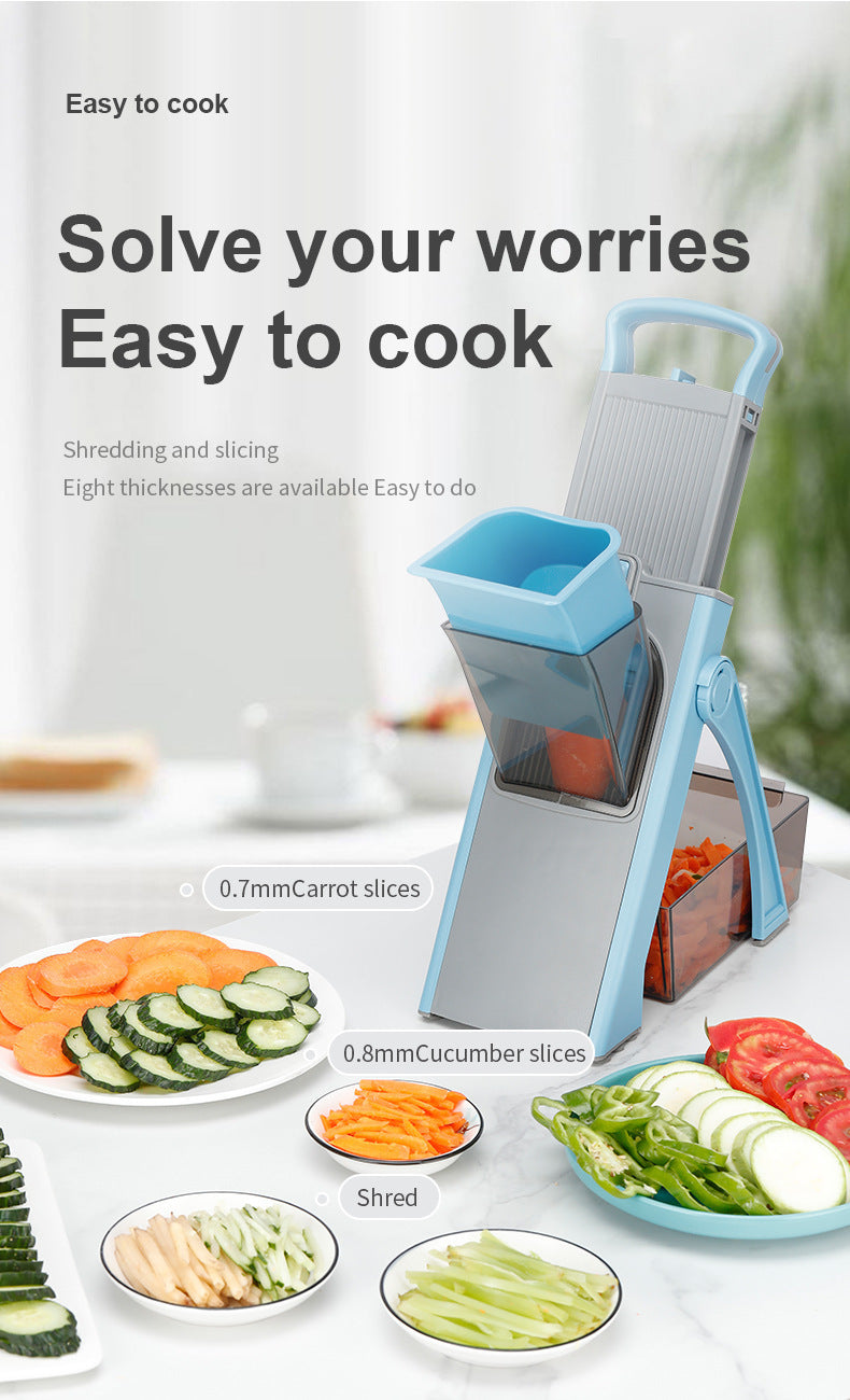 Multi-Function Vegetable Cutter – Shred, Slice & Grate with Ease