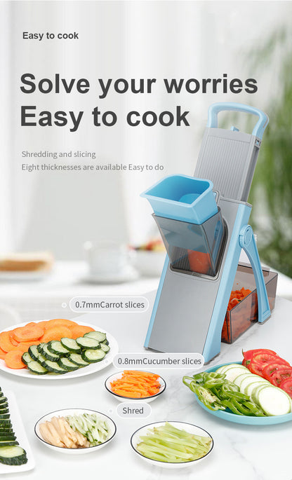 Multi-Function Vegetable Cutter – Shred, Slice & Grate with Ease
