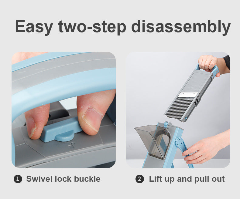 Multi-Function Vegetable Cutter – Shred, Slice & Grate with Ease