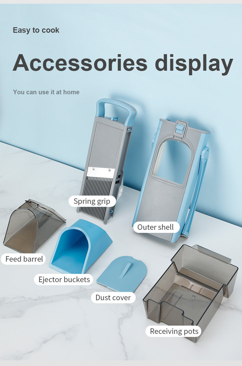 Multi-Function Vegetable Cutter – Shred, Slice & Grate with Ease