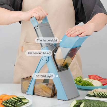 Multi-Function Vegetable Cutter – Shred, Slice & Grate with Ease