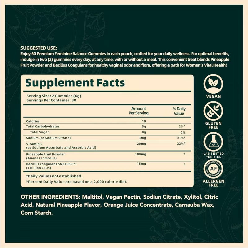 Feminine Balance Gummies