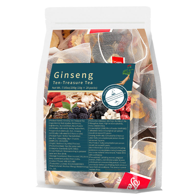 Organic Ginseng Ten Treasures Kidney Tea