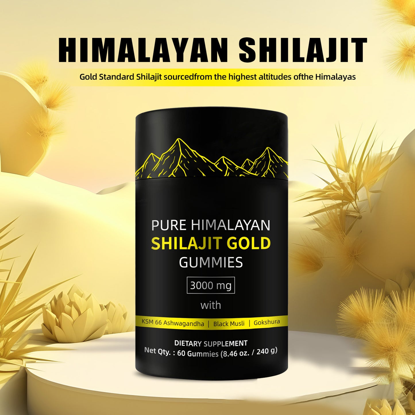 Organic Himalayan Shilajit Gummies