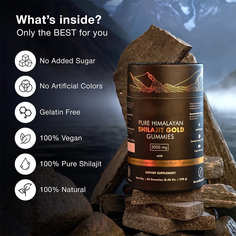 Organic Himalayan Shilajit Gummies