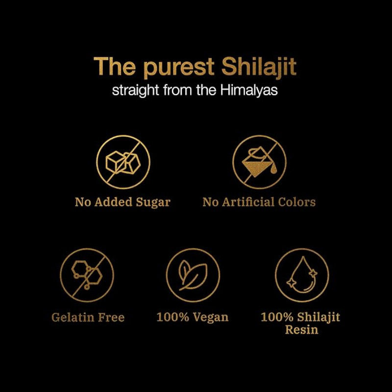 Pure Himalayan Shilajit Gold Gummies
