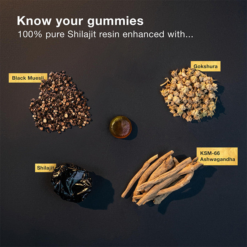 Organic Himalayan Shilajit Gummies