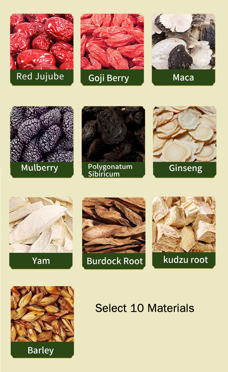 Organic Ginseng Ten Treasures Kidney Tea