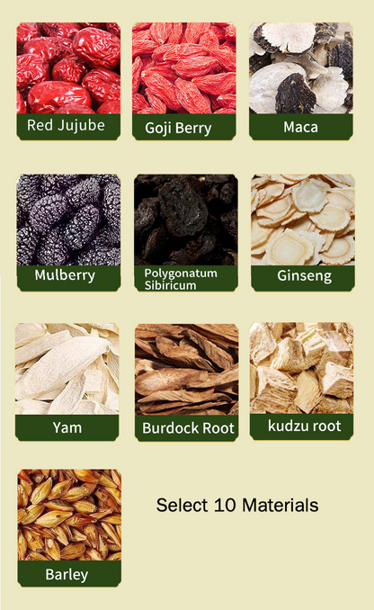 Organic Ginseng Ten Treasures Kidney Tea