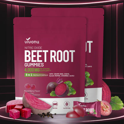 8-in-1 Super Beetroot Gummies